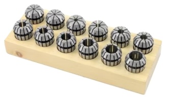 Picture of HPI Pioneer25 MSet 7PCS UPP 2UM Collet ER25 Set